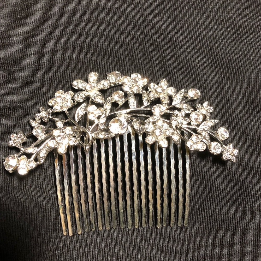 Rhinestone Hair Comb